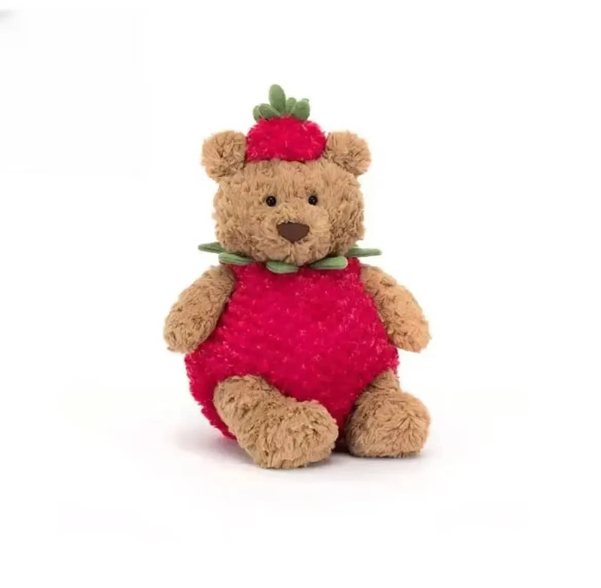 Jellycat Fresa Oso Peluche - Suave y adorable