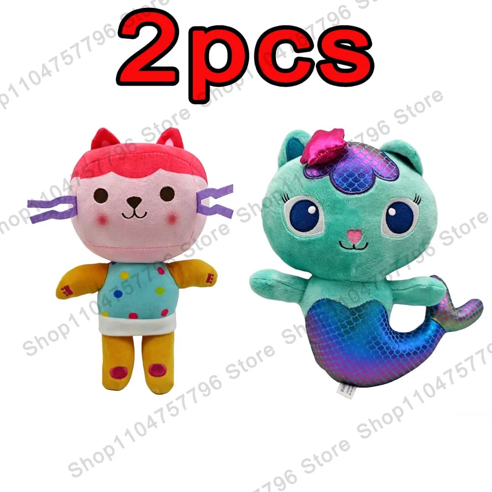 peluche mercat gabby - Colour: 2pcs gabby 12, Size: 1pcs