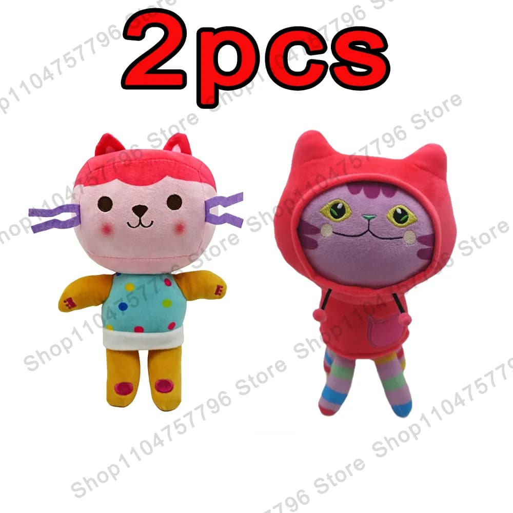 peluche mercat gabby - Colour: 2pcs gabby 15, Size: 1pcs