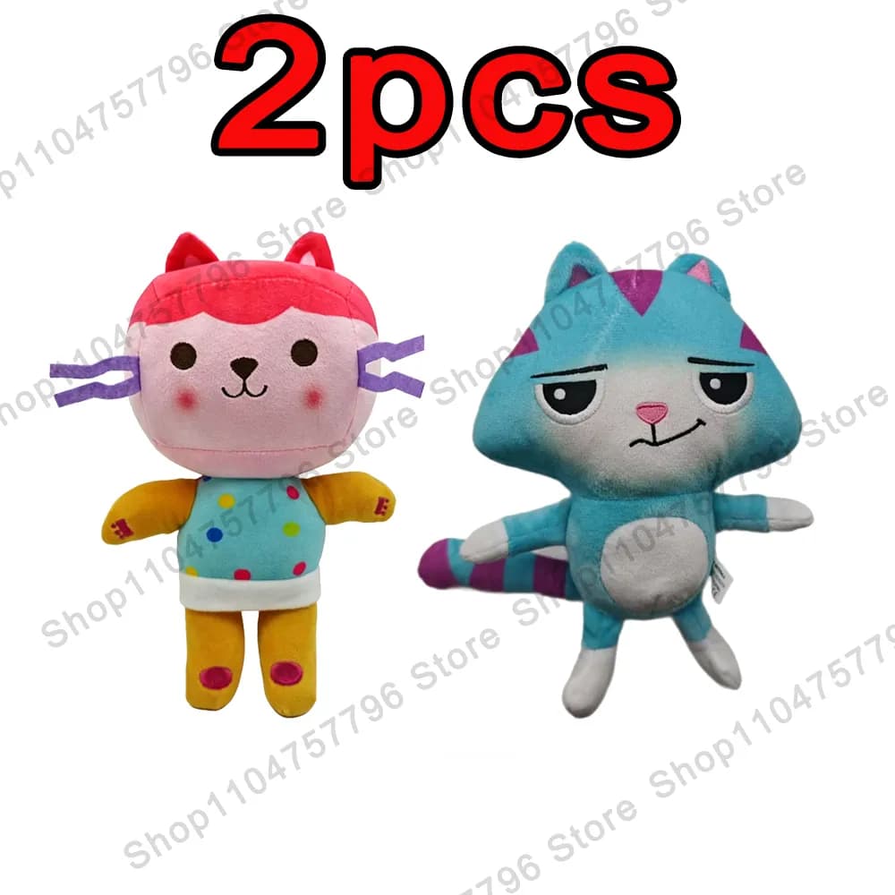 peluche mercat gabby - Colour: 2pcs gabby 16, Size: 1pcs