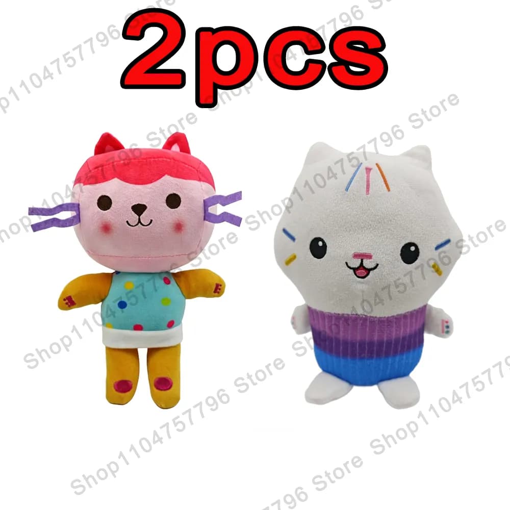 peluche mercat gabby - Colour: 2pcs gabby 17, Size: 1pcs