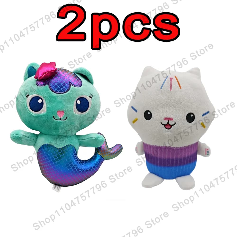 peluche mercat gabby - Colour: 2pcs gabby 27, Size: 1pcs