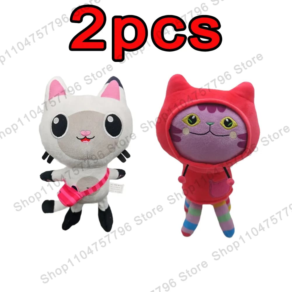 peluche mercat gabby - Colour: 2pcs gabby 45, Size: 1pcs