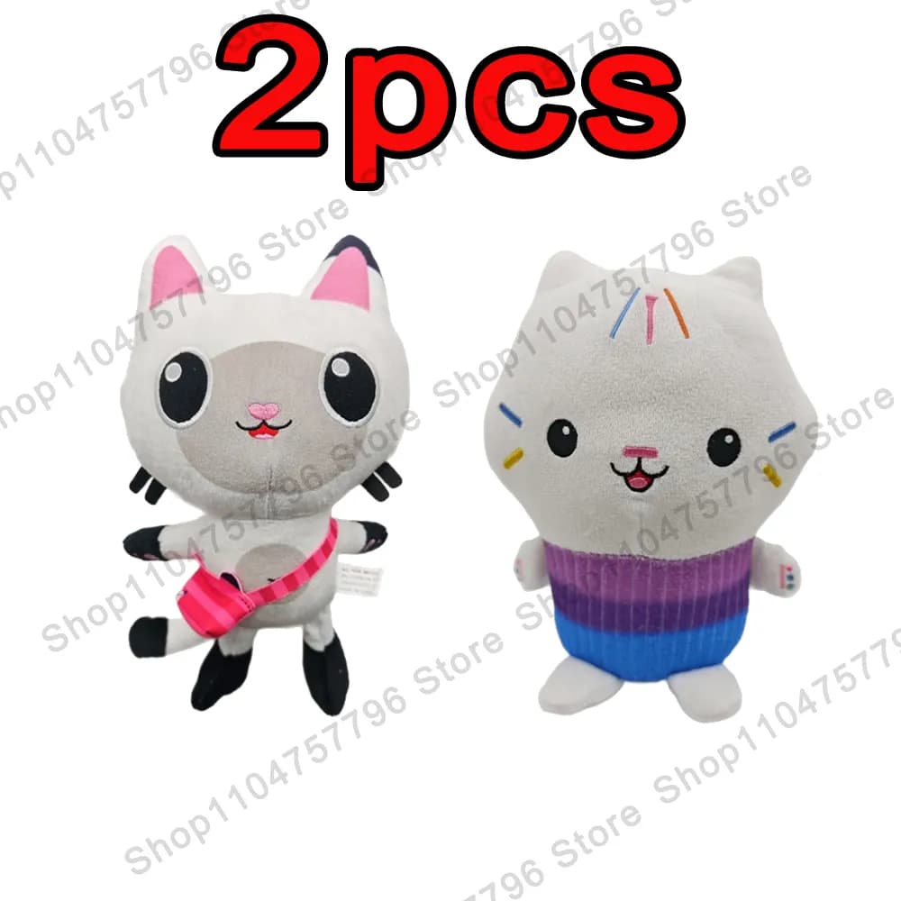 peluche mercat gabby - Colour: 2pcs gabby 47, Size: 1pcs