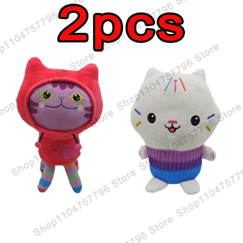 peluche mercat gabby - Colour: 2pcs gabby 57, Size: 1pcs