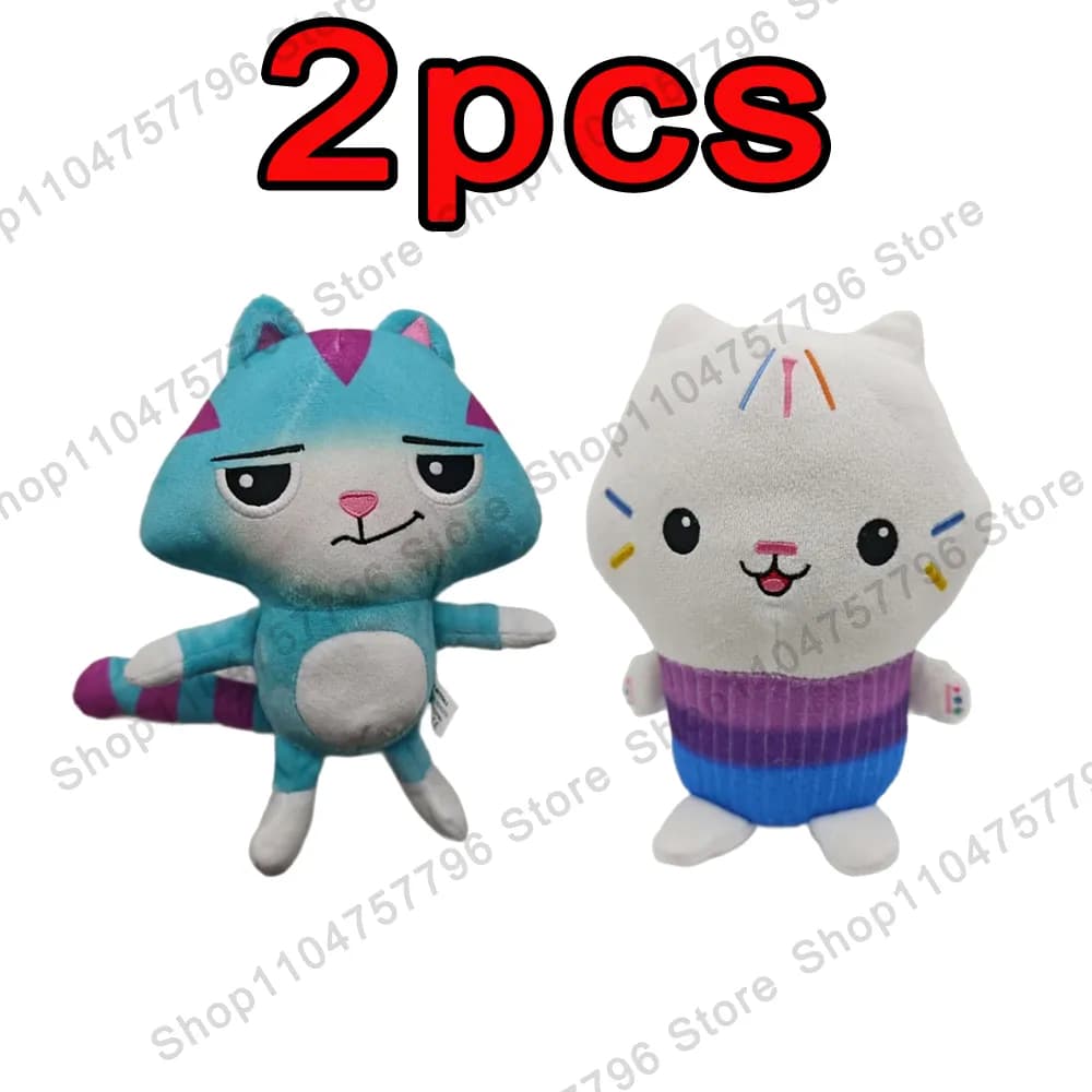 peluche mercat gabby - Colour: 2pcs gabby 67, Size: 1pcs