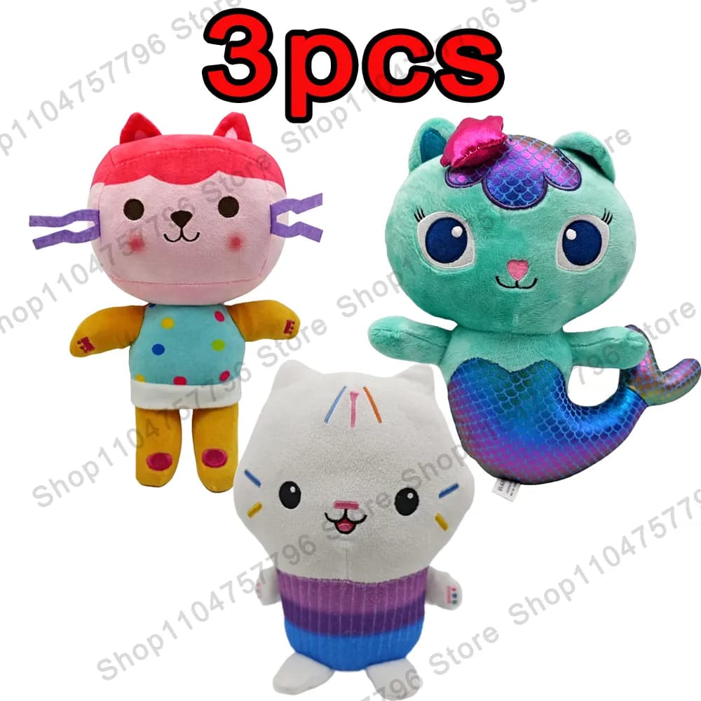 peluche mercat gabby - Colour: 3pcs gabby 127, Size: 1pcs