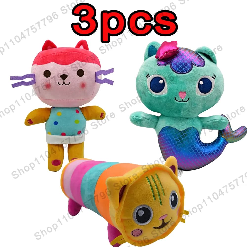 peluche mercat gabby - Colour: 3pcs gabby 128, Size: 1pcs