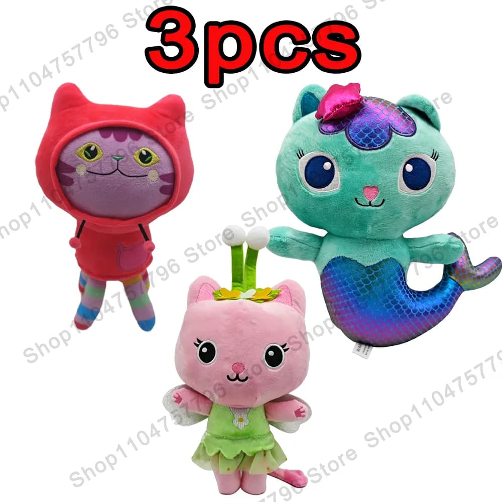 peluche mercat gabby - Colour: 3pcs gabby 235, Size: 1pcs