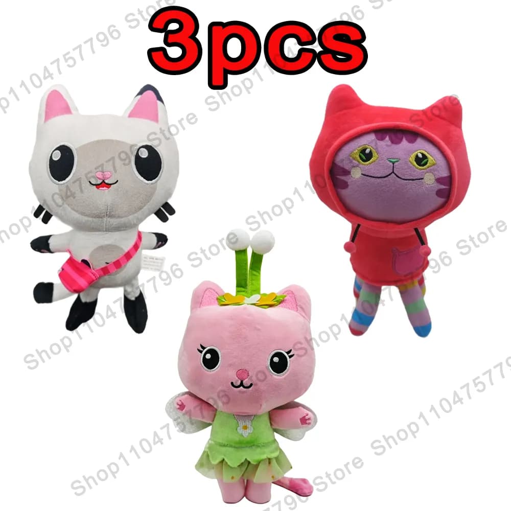 peluche mercat gabby - Colour: 3pcs gabby 345, Size: 1pcs