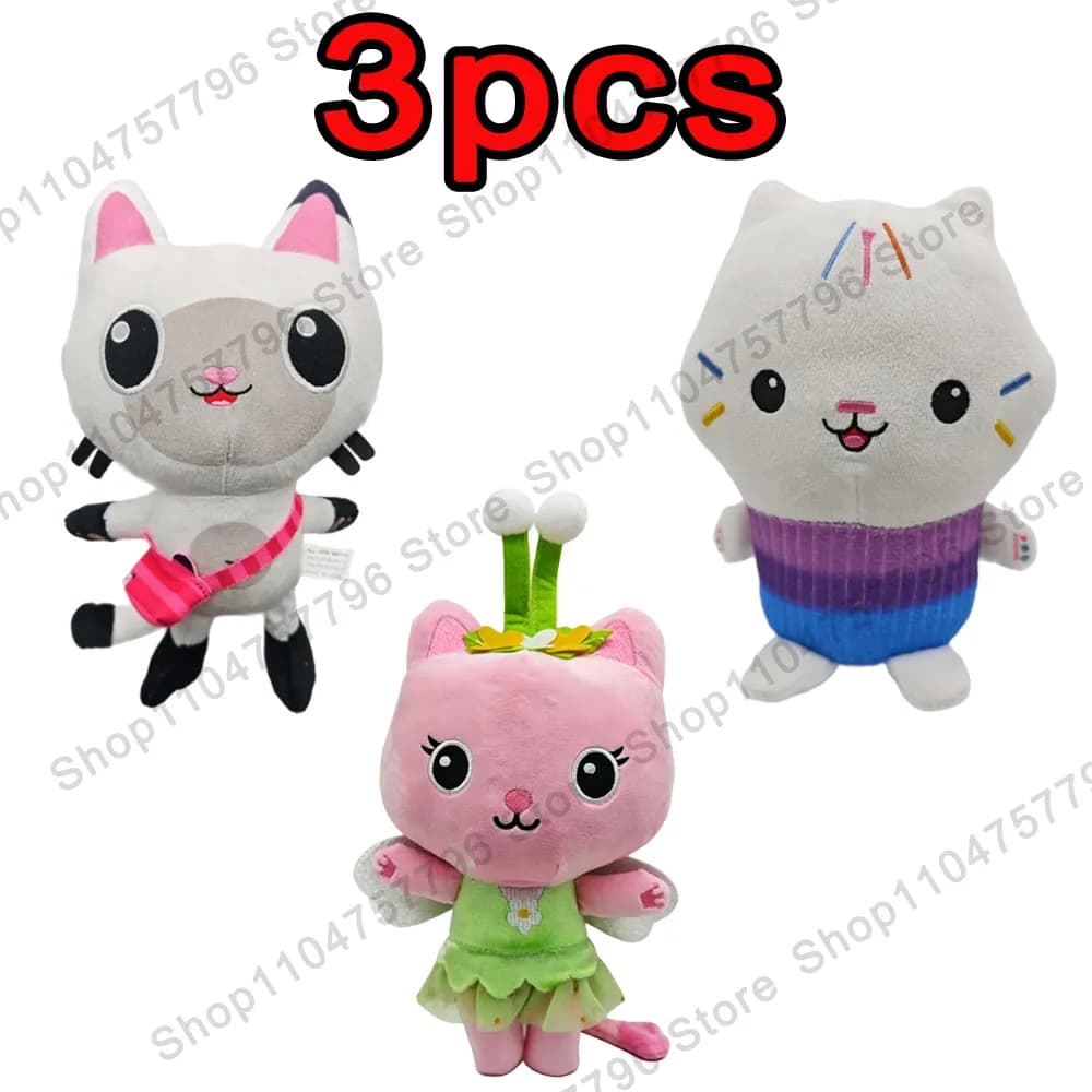 peluche mercat gabby - Colour: 3pcs gabby 347, Size: 1pcs
