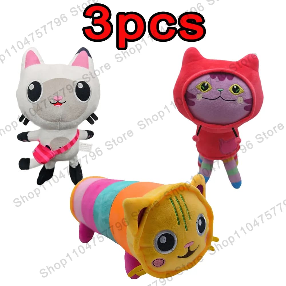 peluche mercat gabby - Colour: 3pcs gabby 458, Size: 1pcs