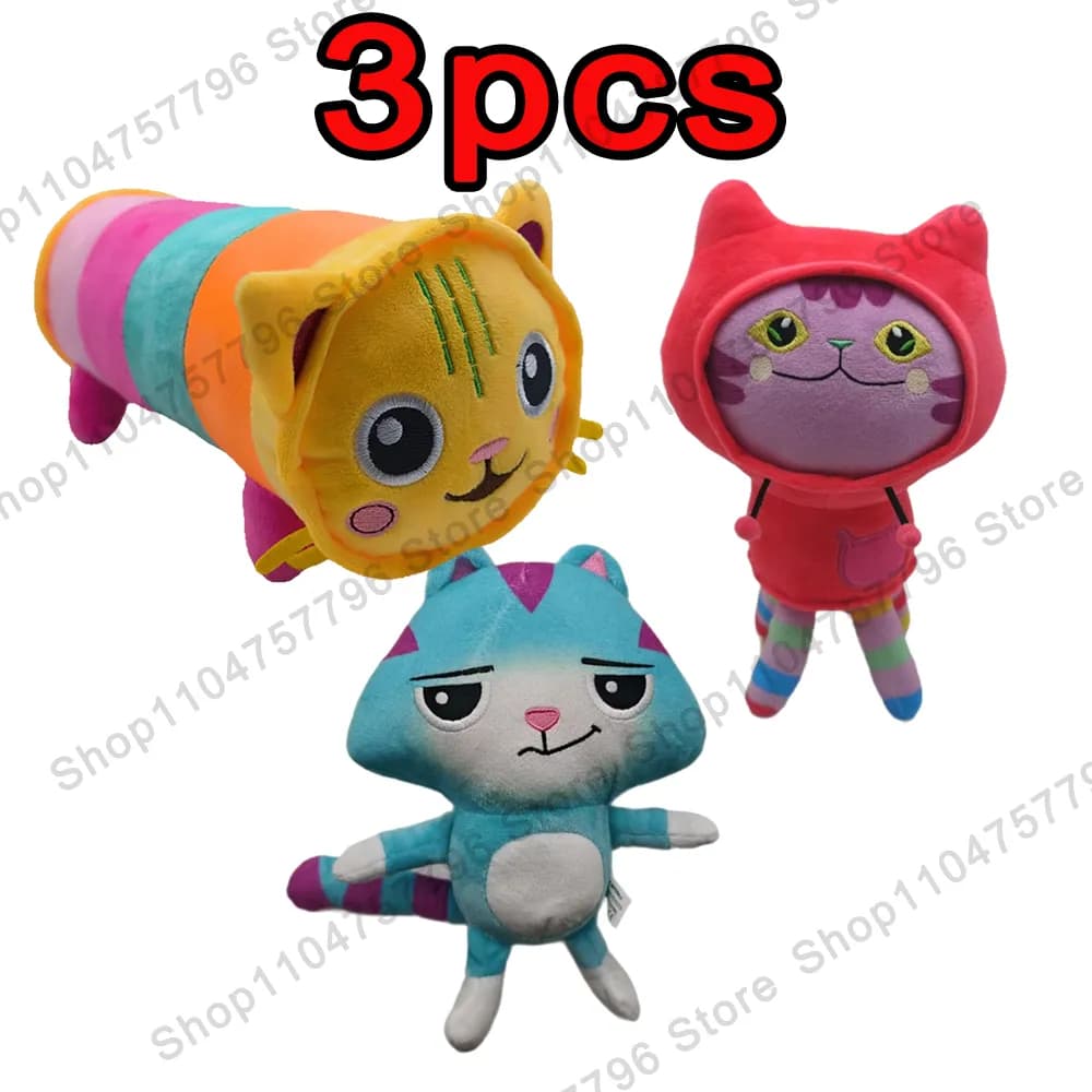 peluche mercat gabby - Colour: 3pcs gabby 568, Size: 1pcs