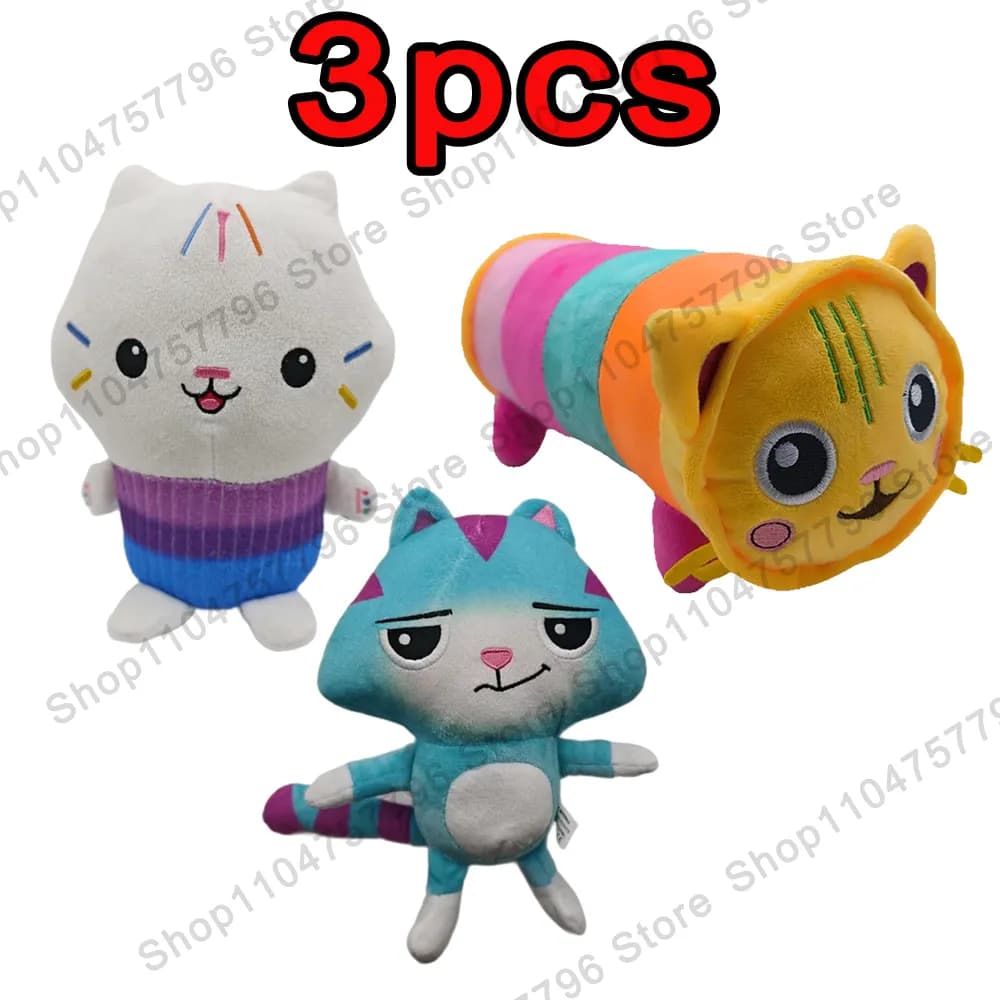 peluche mercat gabby - Colour: 3pcs gabby 678, Size: 1pcs