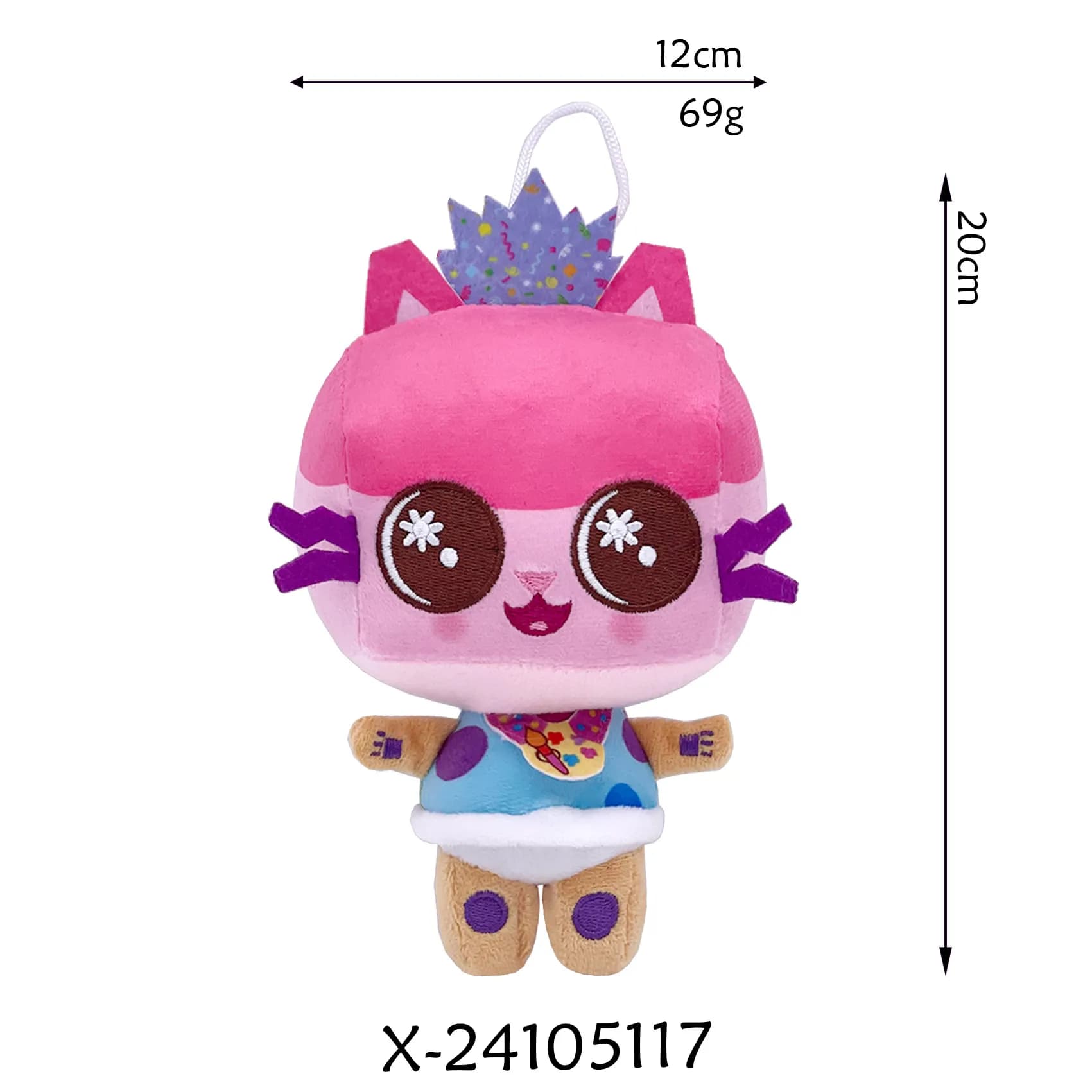 peluche mercat gabby - Colour: gabby 01-NEW, Size: 1pcs