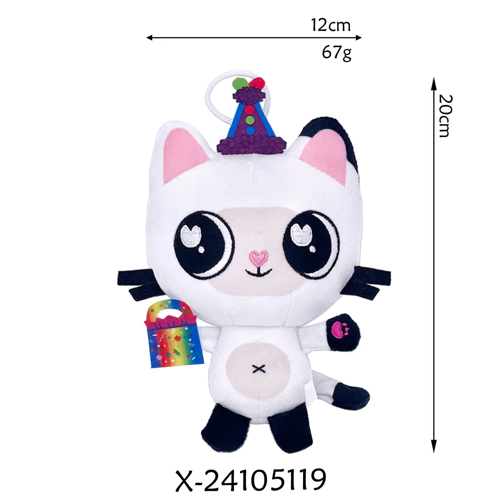 peluche mercat gabby - Colour: gabby 04-NEW, Size: 1pcs