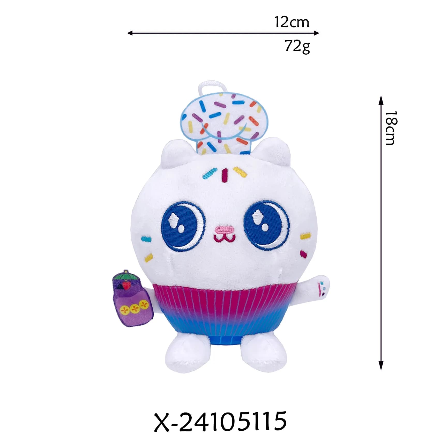 peluche mercat gabby - Colour: gabby 05-NEW, Size: 1pcs