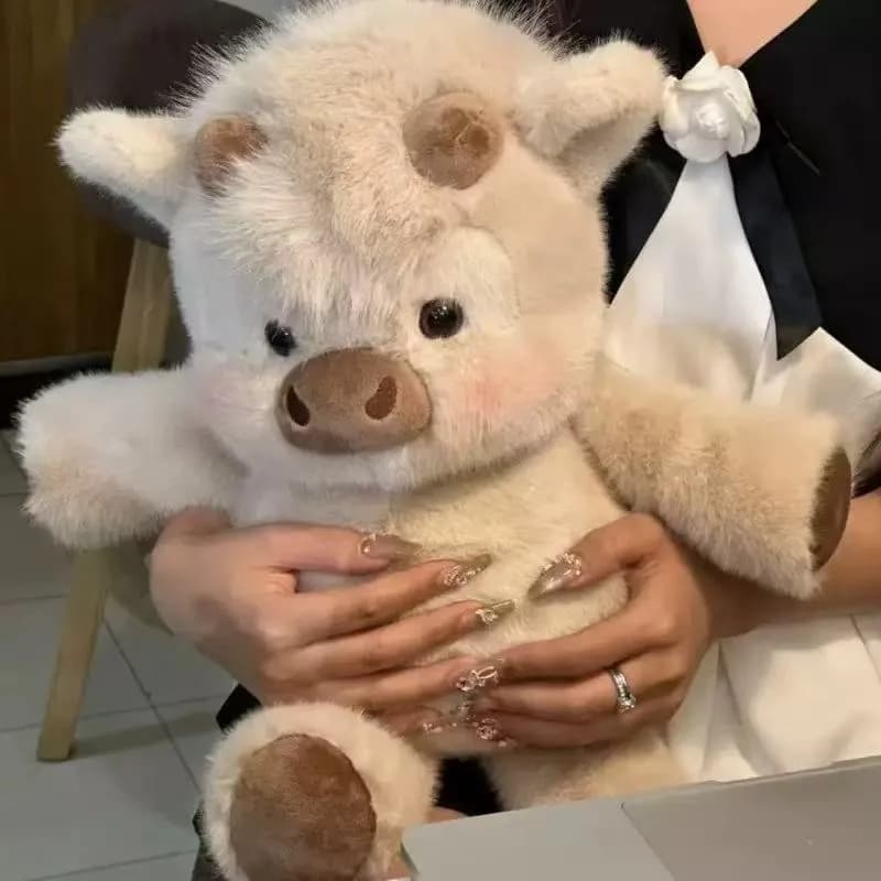 Peluche ternero highland suave y adorable