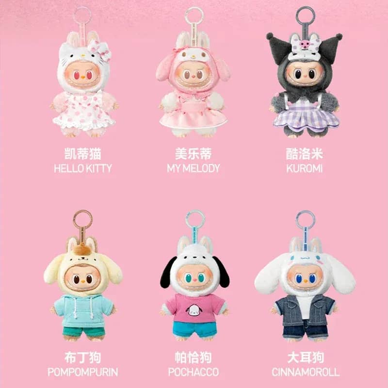Labubu Sanrio Blind Box: Peluche Sorpresa