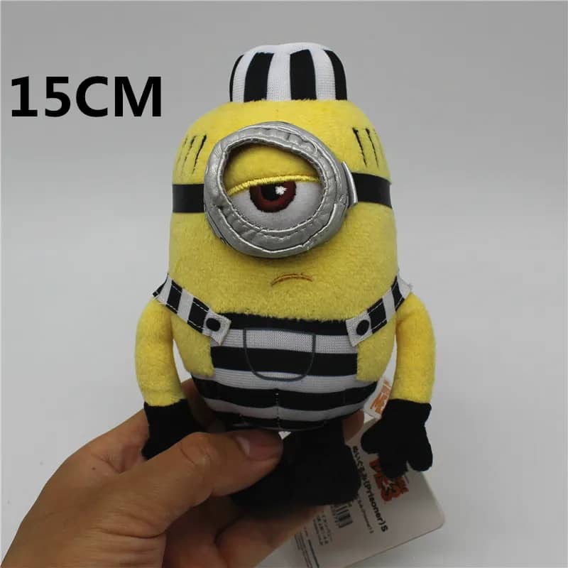 Peluche Minion prisionero un ojo