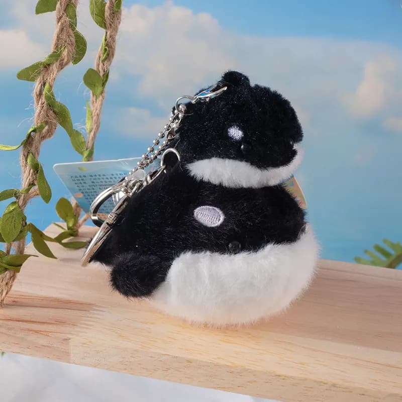 llavero orca peluche