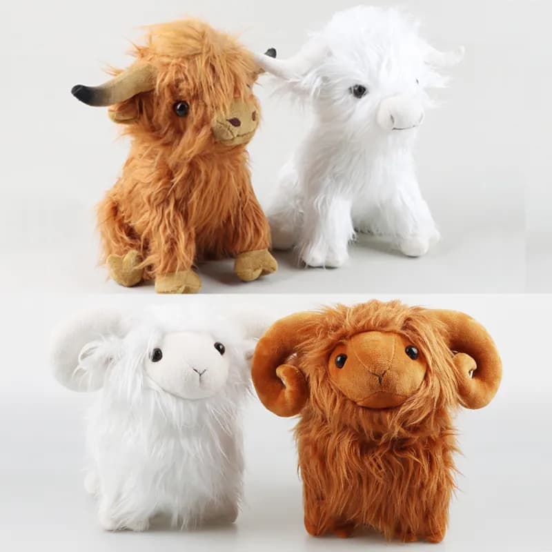 peluche vaca highland