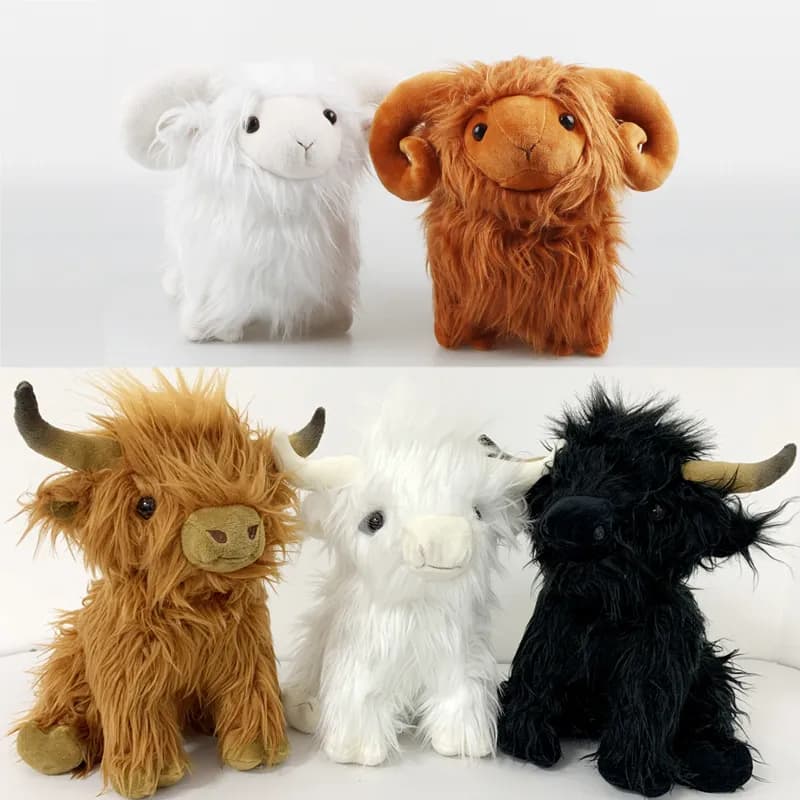 peluche vaca highland