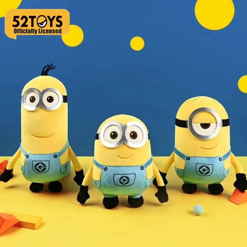 Oso de peluche Minions: Peluche suave para niños