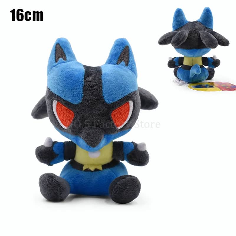 Peluche Lucario Pokémon: Figura suave de coleccionista