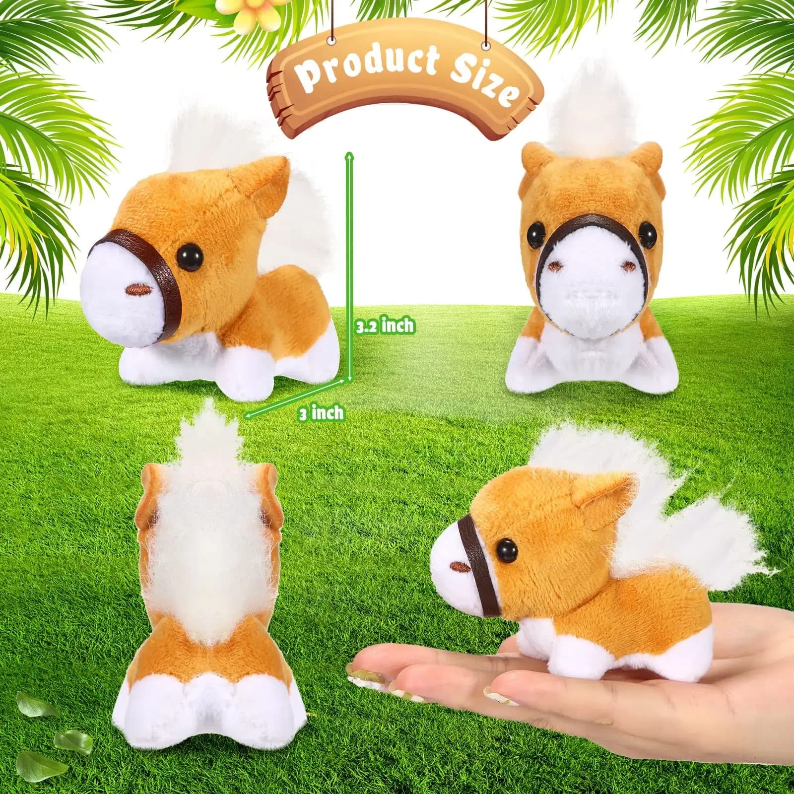 peluches caballos fiesta