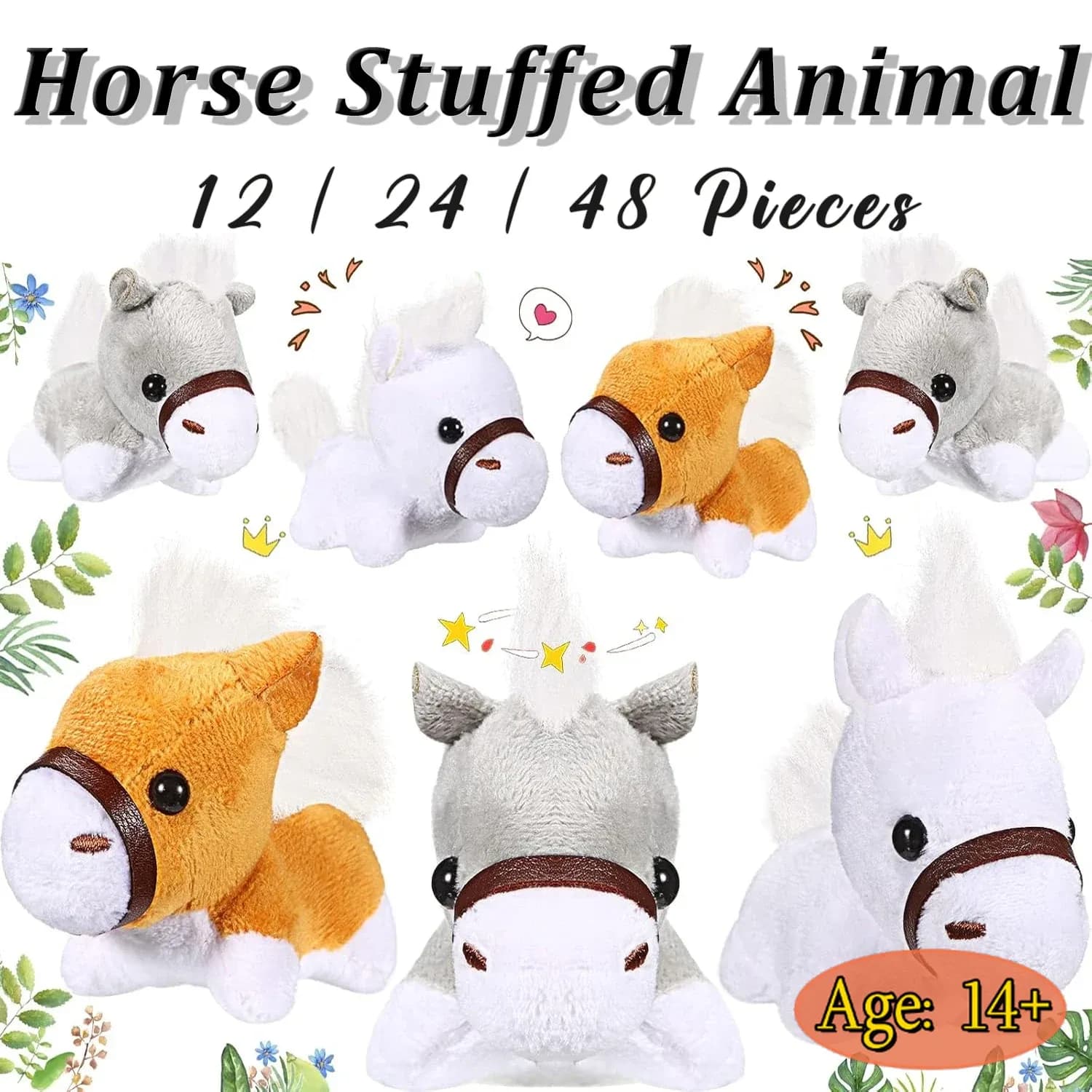 peluches caballos fiesta
