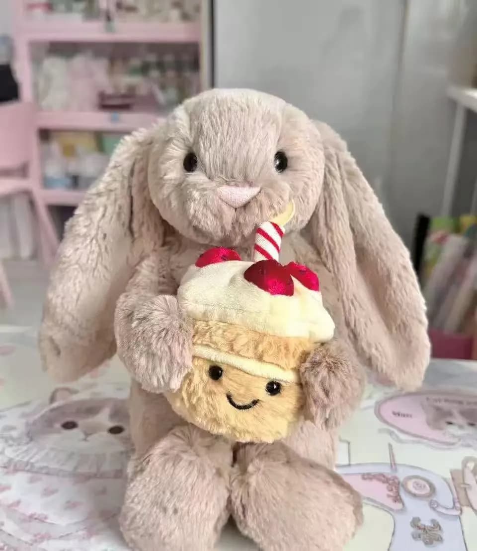 jellycat conejo tarta