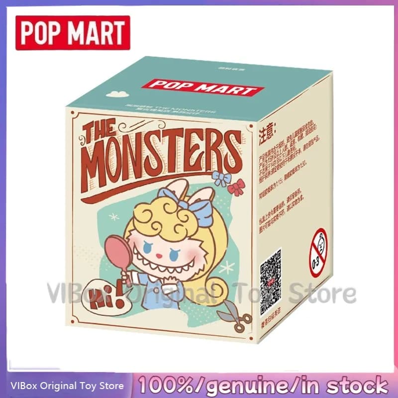 popmart labubu hair salon - Colour: Random 1pc, Size: POP MART Genuine