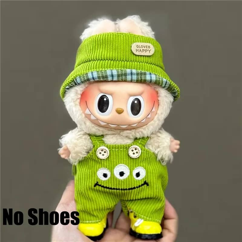 Labubu Monstruo: Muñeco de Peluche con Disfraz