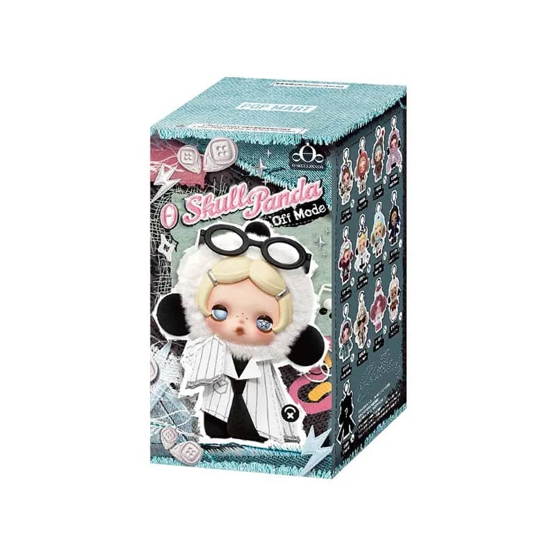 Skull Panda Off Mode Caja Sorpresa Peluche Colgante
