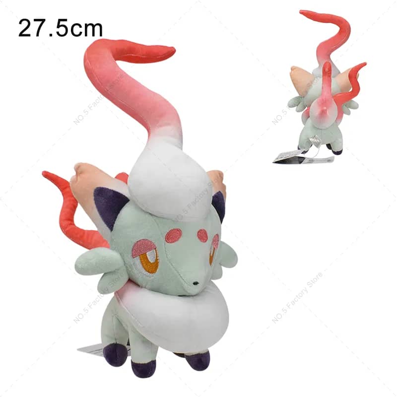 Peluche Zorua Hisui Pokémon: Suave y adorable