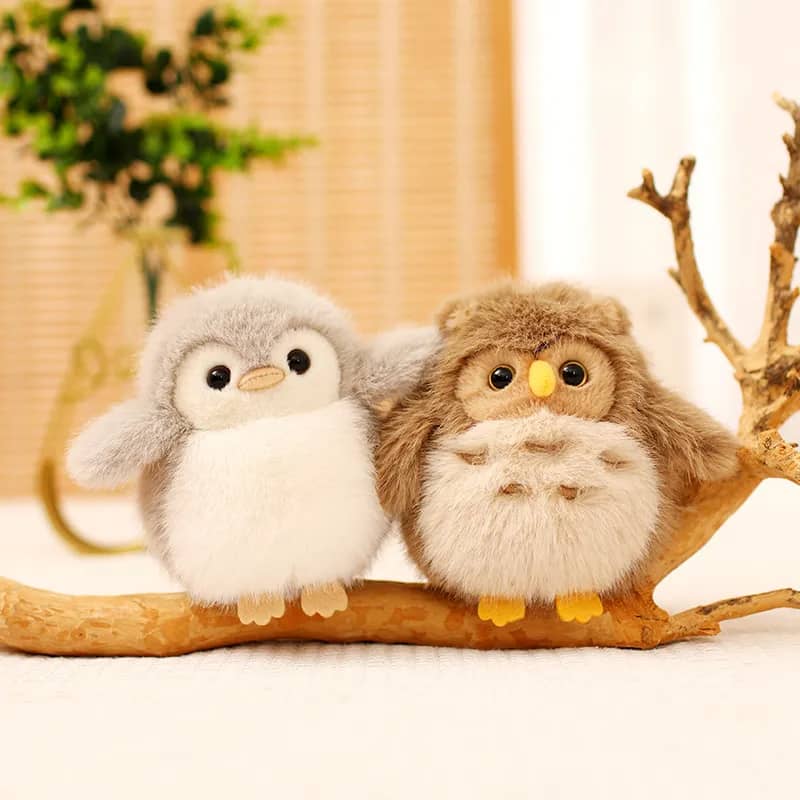 Jellycat Búho: Peluche de hombro magnético