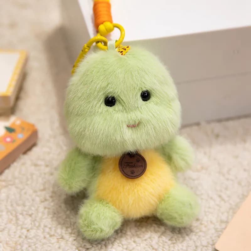 llavero peluche dinosaurio