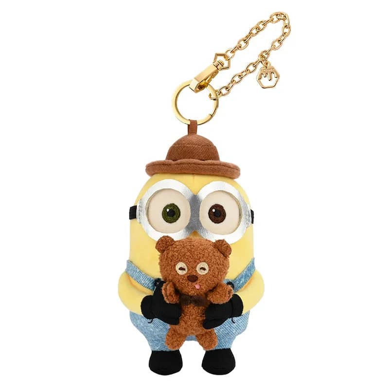 Peluche Minion Bob with Tim, suave y divertido