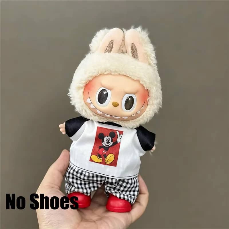 Labubu Mickey Mouse: Peluche Disney adorable