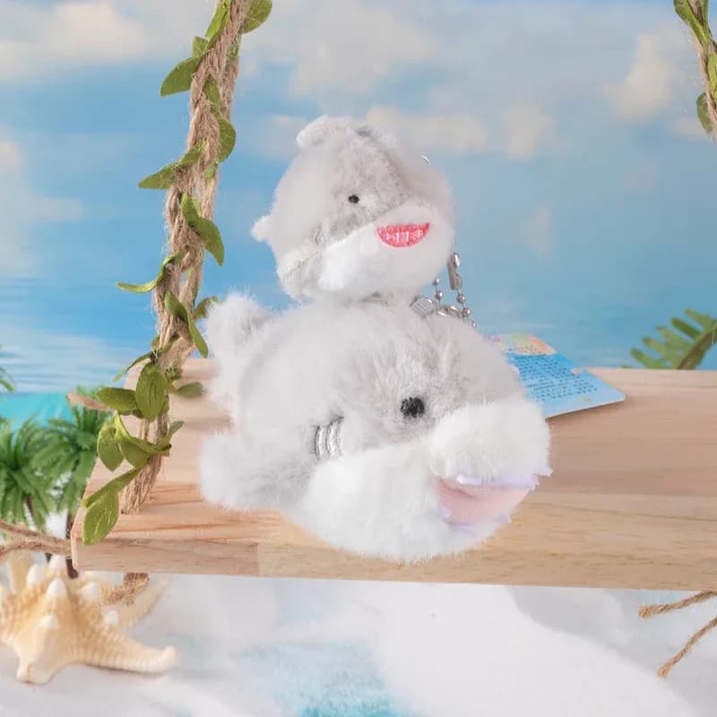 llavero tiburón peluche