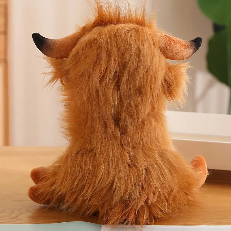 peluche de vaca highland
