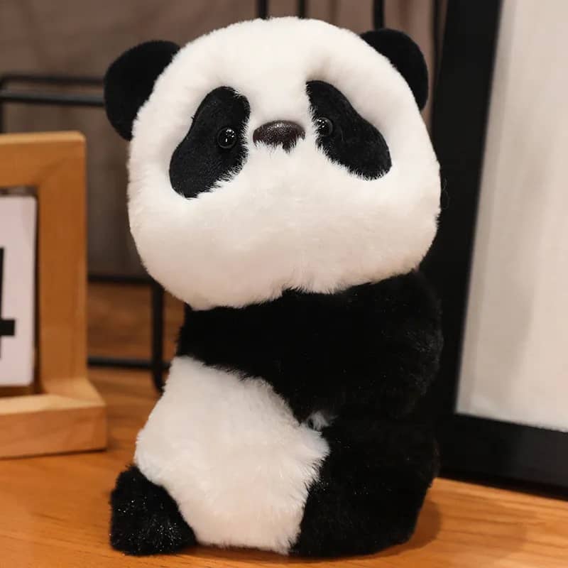 Pulsera peluche panda para niños, suave y divertida