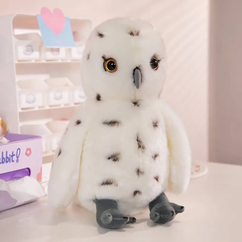 Owl Teddy: Búho de peluche suave y adorable, 25cm