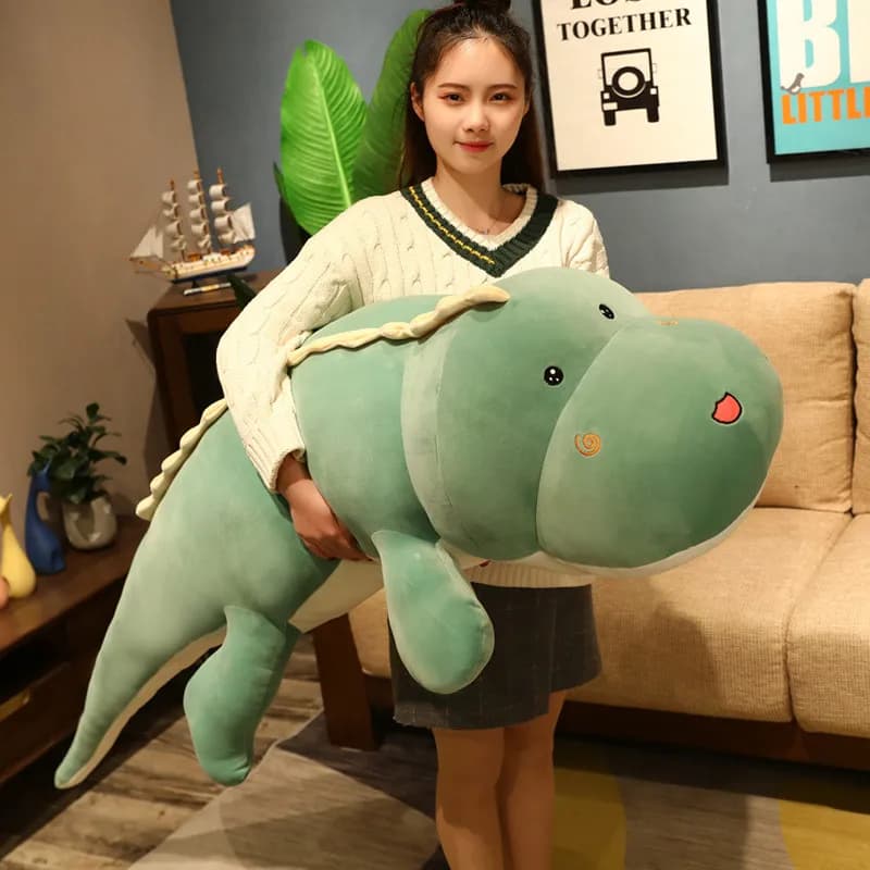 peluche grande dinosaurio