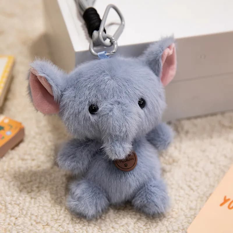 llavero elefante peluche