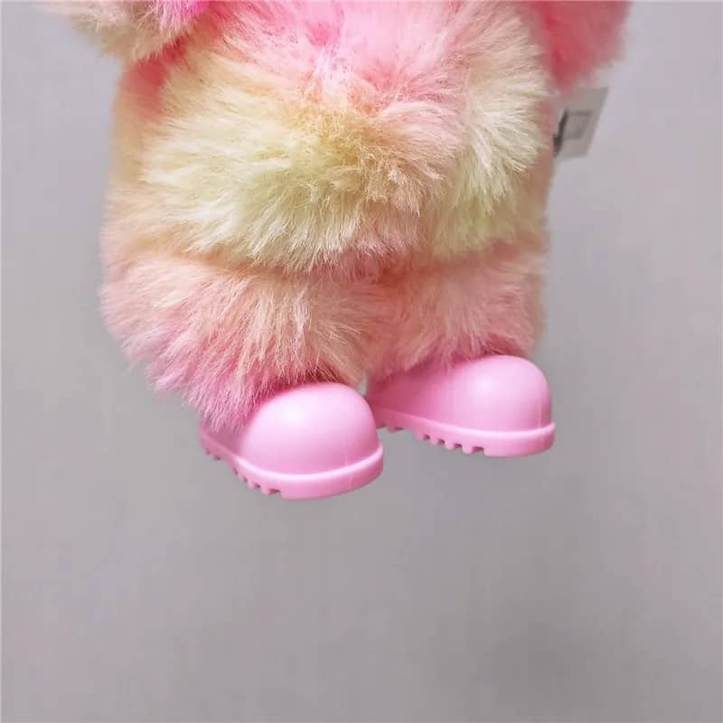 Zapatos Labubu rosa para muñecas