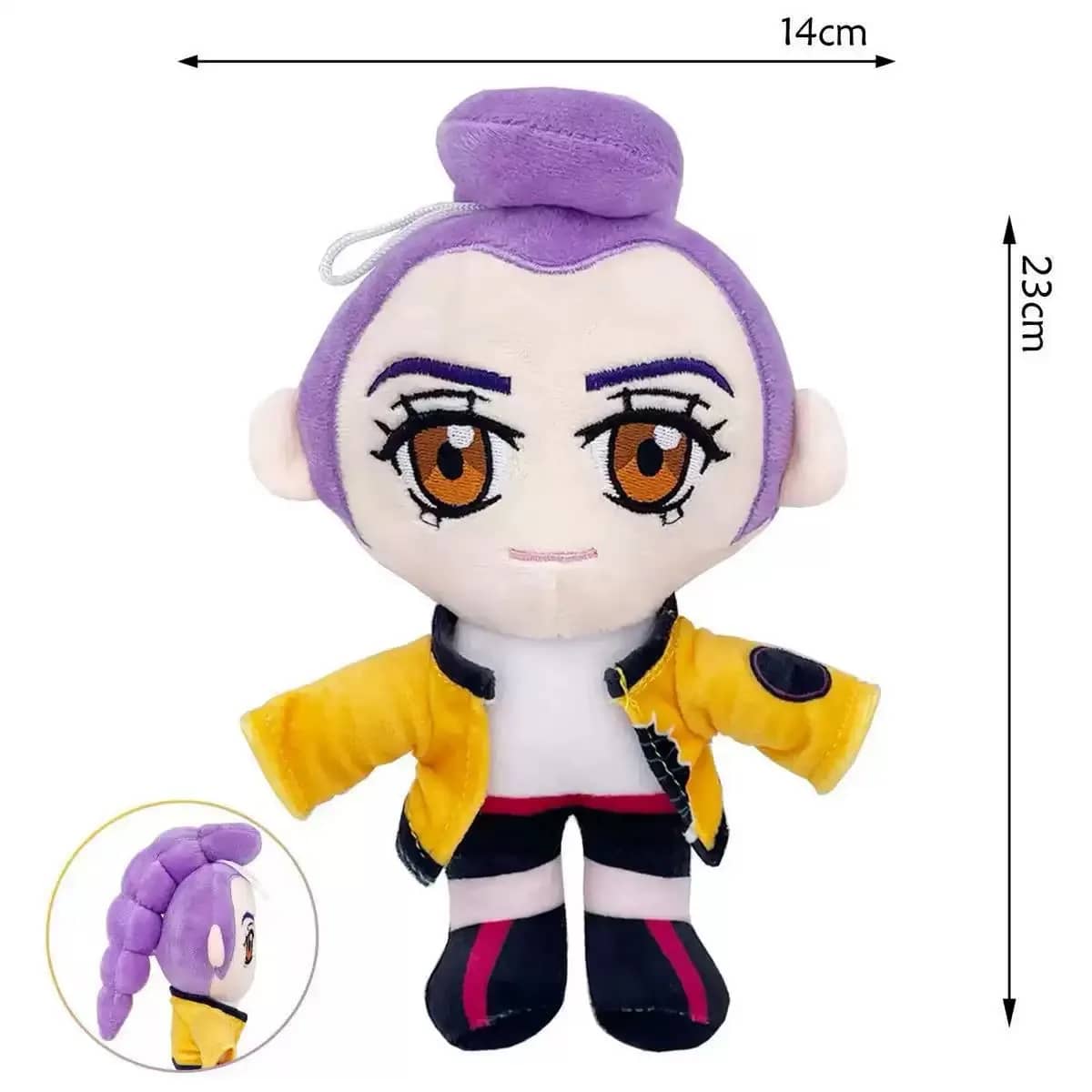 Peluche tigre Demon Hunters suave y adorable
