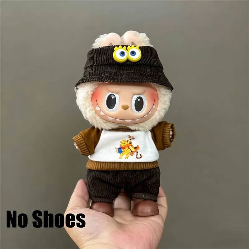 Labubu Tigger: Peluche de Labubu disfrazado