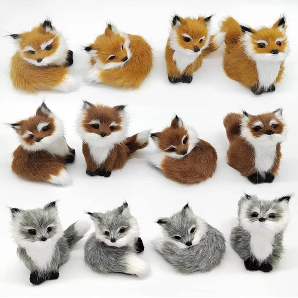 Peluche animales realistas: Gato de simulación